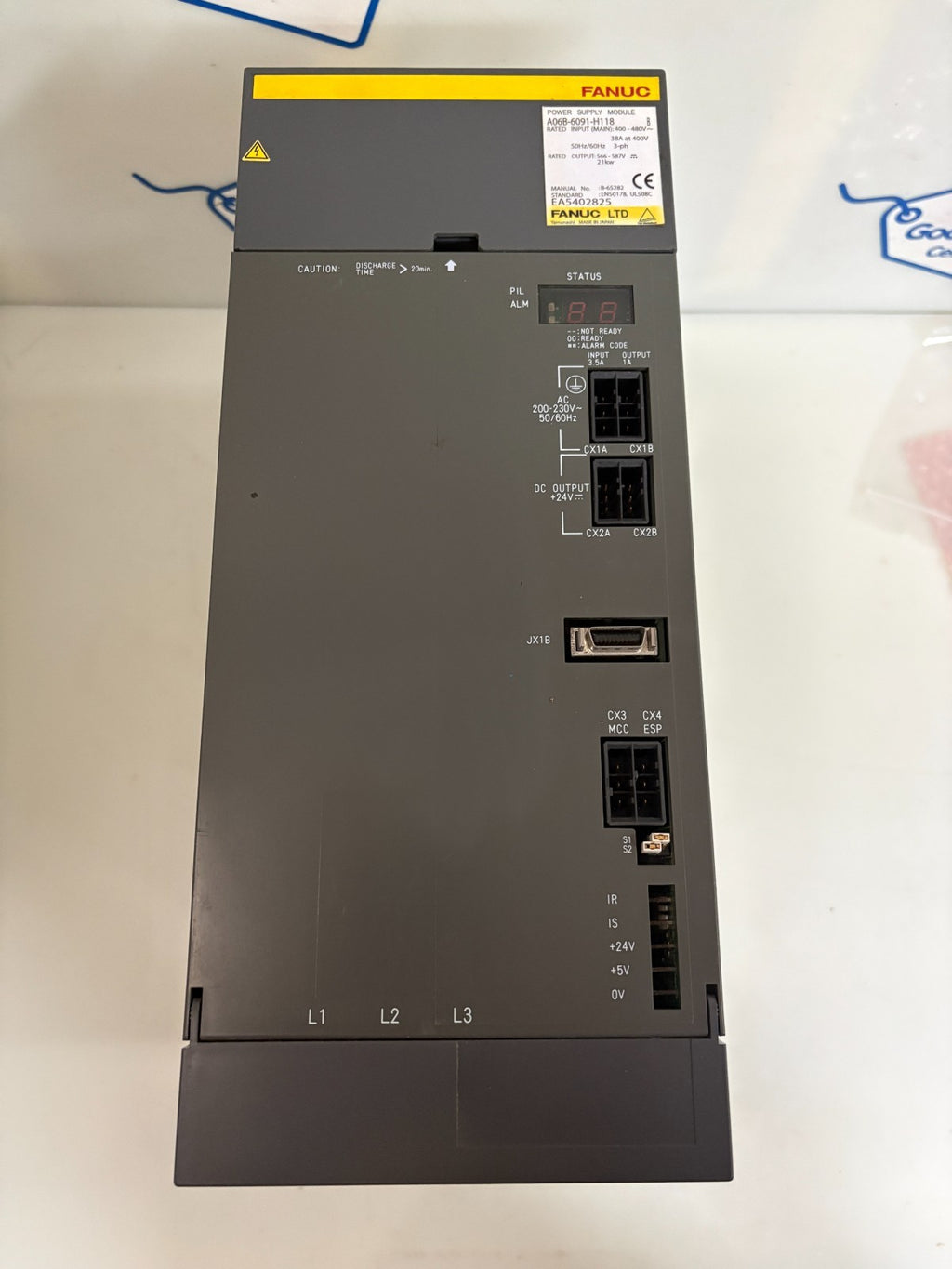 GE FANUC POWER SUPPLY MODULE A06B-6091-H1182