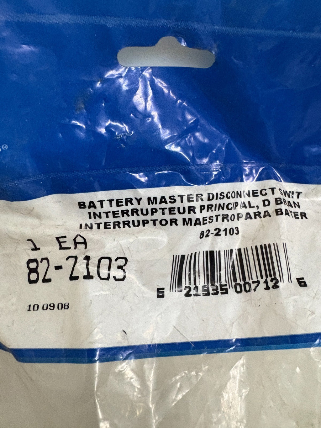 GROTE MASTER BATTERY DISCONNECT SWITCH 82-2103