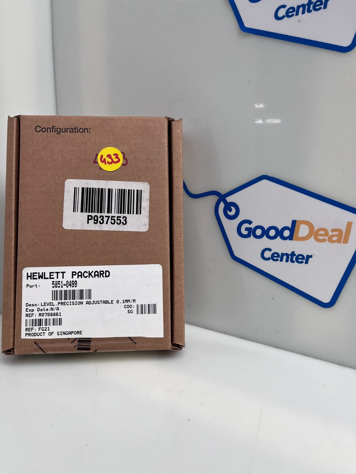 HP 5851-0499 Level Precision Adjustable 0.1MM/M