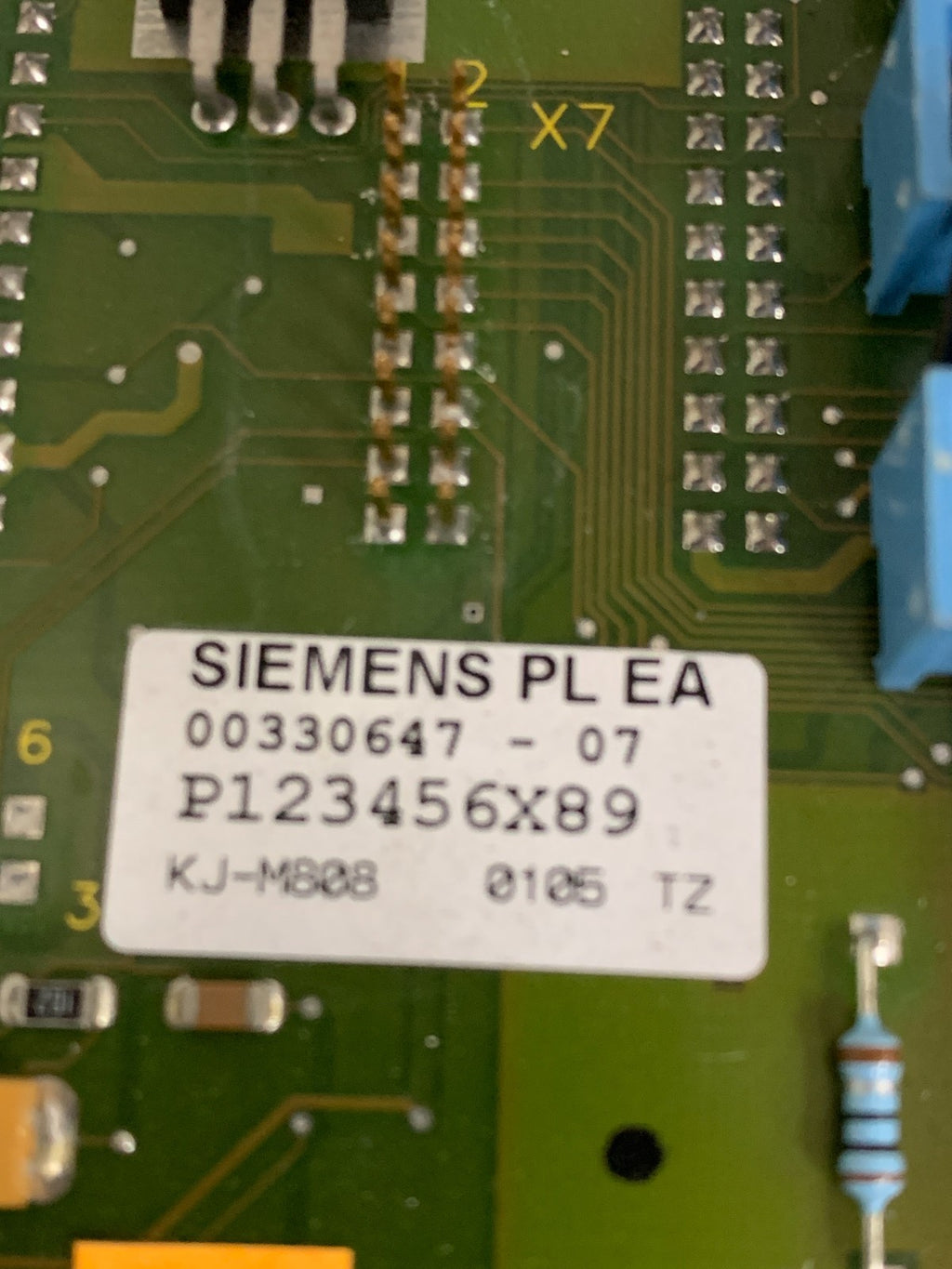 SIEMENS SP6-12 DIGITAL HEAD PCB 00330647-07