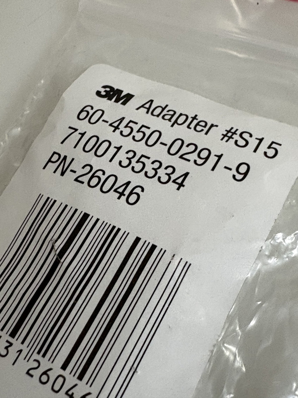 LOT OF 3  3M PPS 26046 S15 ADAPTER