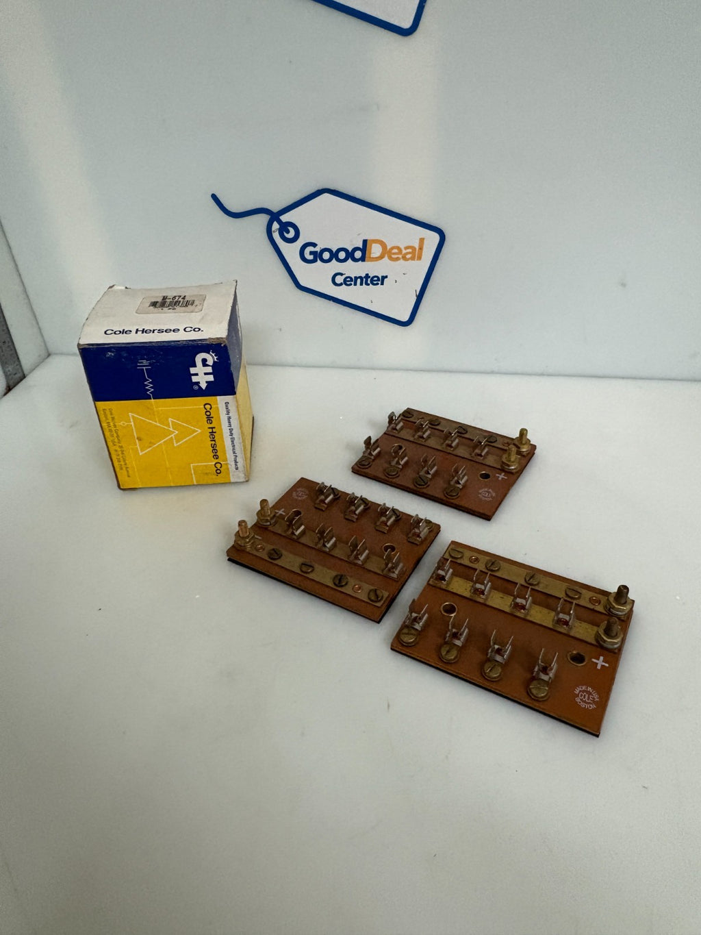 LOT OF 3 COLE HERSEE FUSE BLOCK M-674