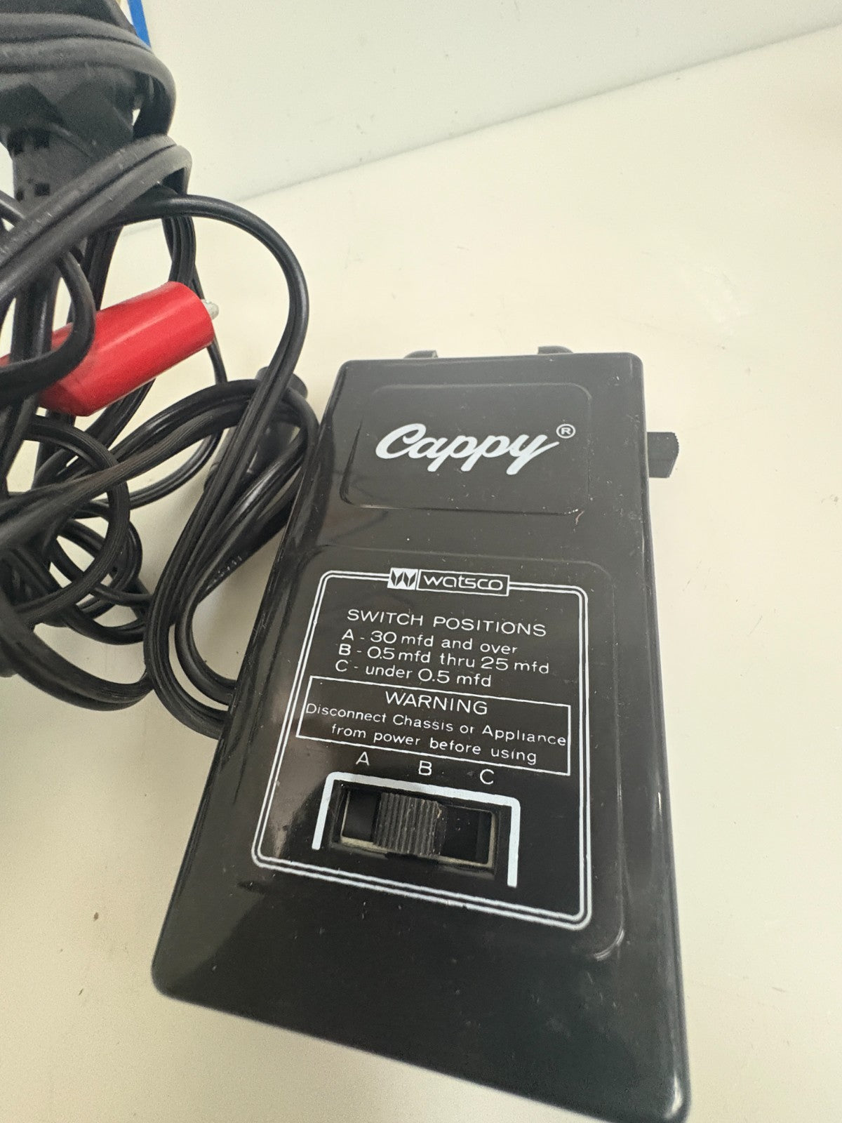 WATSCO CAPPY CAPACITOR TESTER 7400 (E-2)1