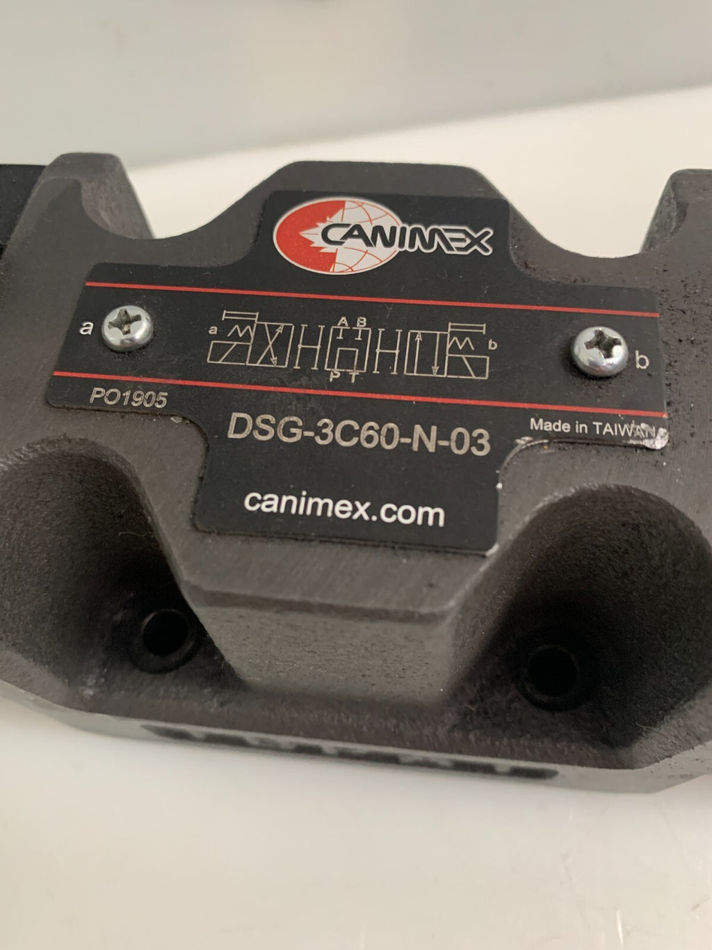 HYSTAR CANIMEX HYDRAULIC SOLENOID VALVE DSG-3C60-03-A110 2 AVAILABLE