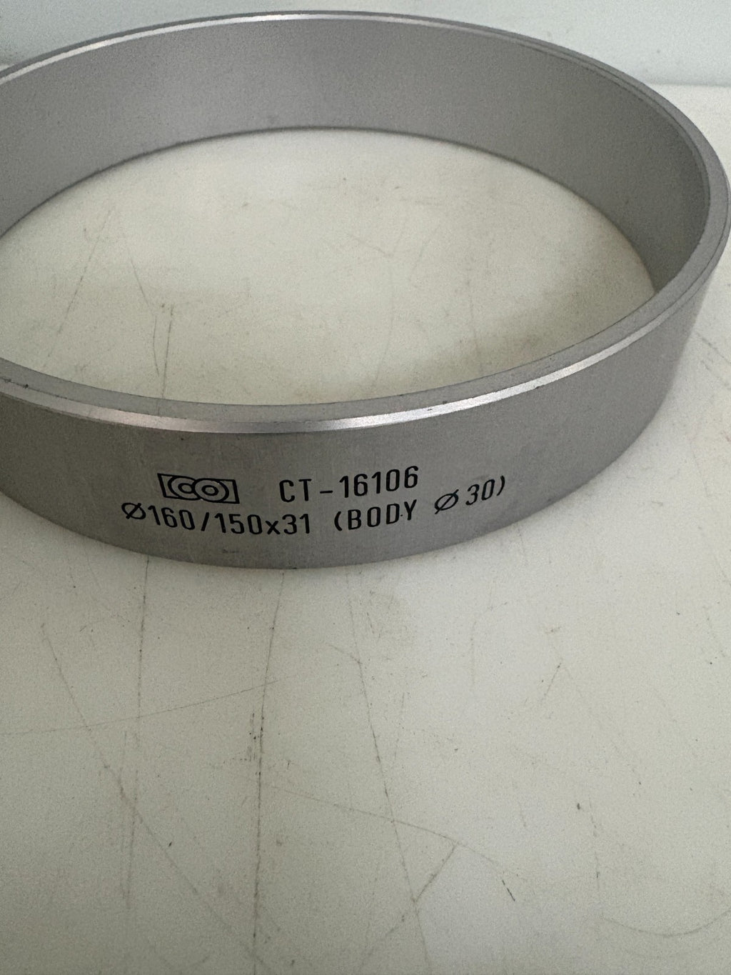 LOT OF 2 COMBITOOL ALLUMINIUM RING CT-16106 160/150X31 (BODY 30)1
