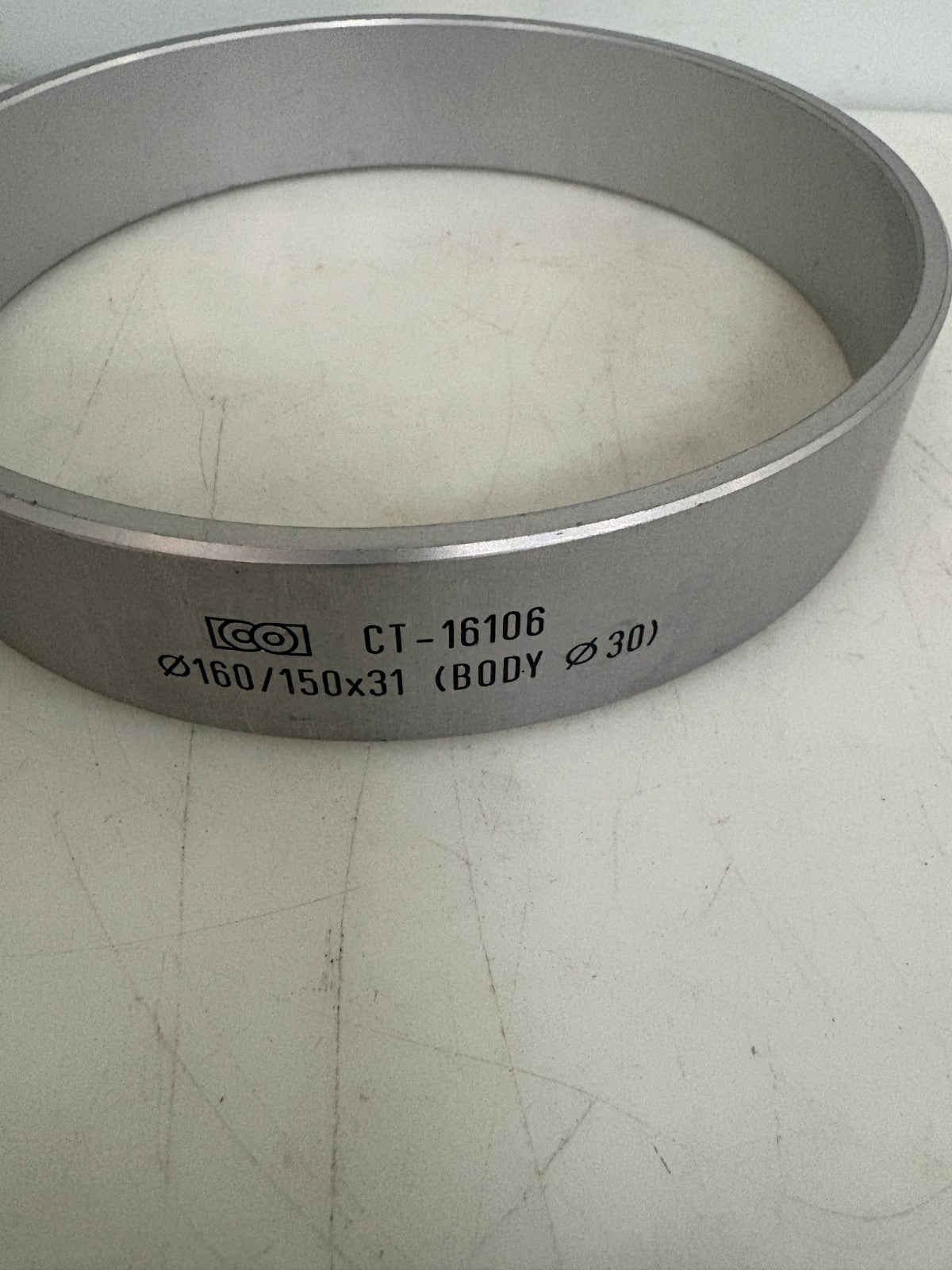LOT OF 2 COMBITOOL ALLUMINIUM RING CT-16106 160/150X31 (BODY 30)1