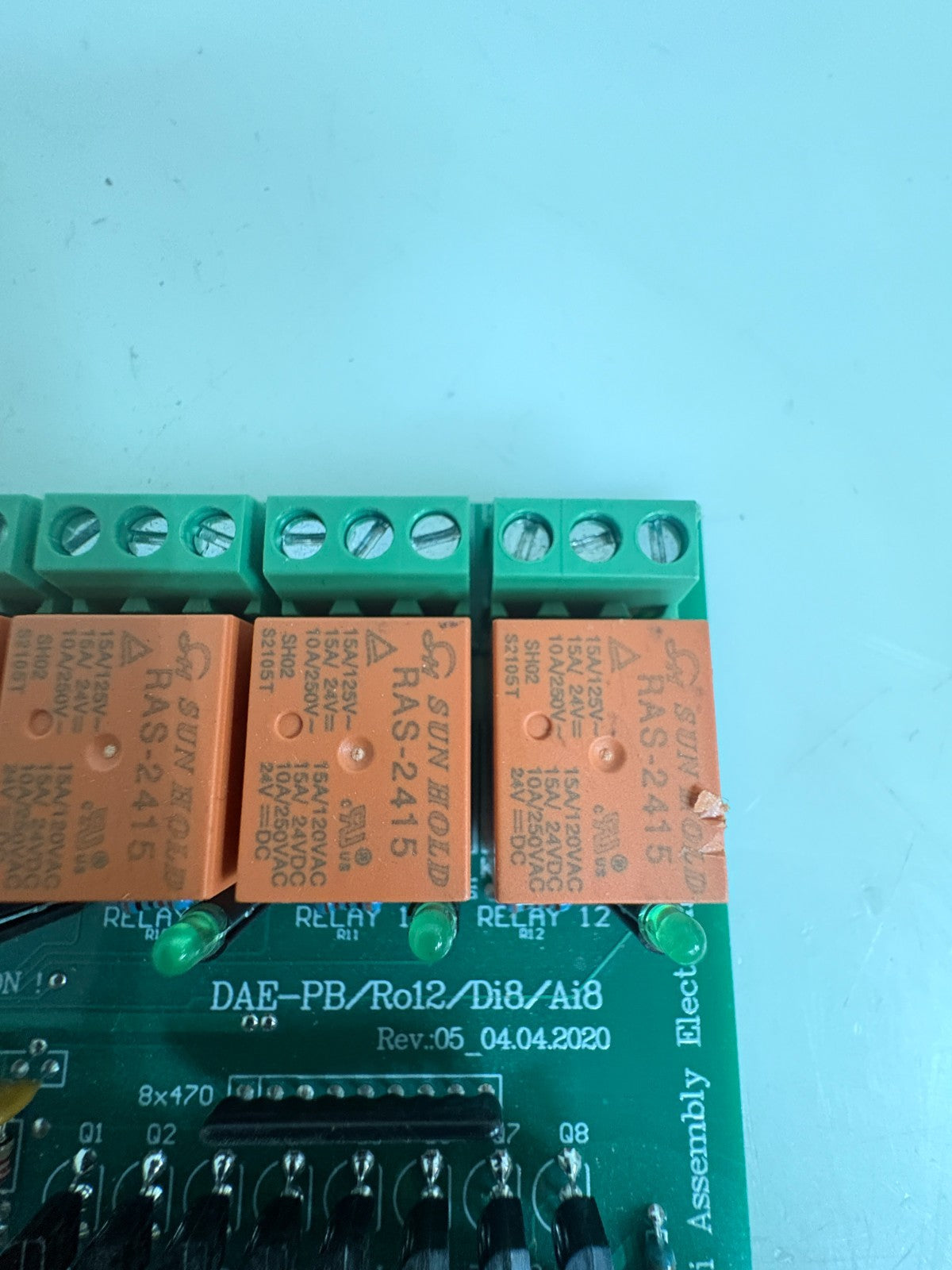 DENKOVI 12 WAY RELAY OUTPUT/16 INPUT MODULE DAE-PB-R012/Di8/Ai83