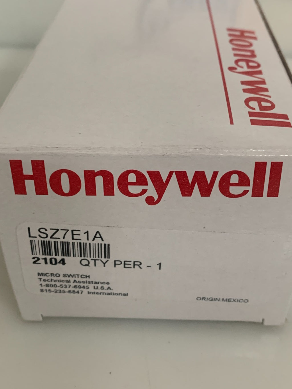HONEYWELL H DUTY LIMIT SWITCH LSZ7E1A3