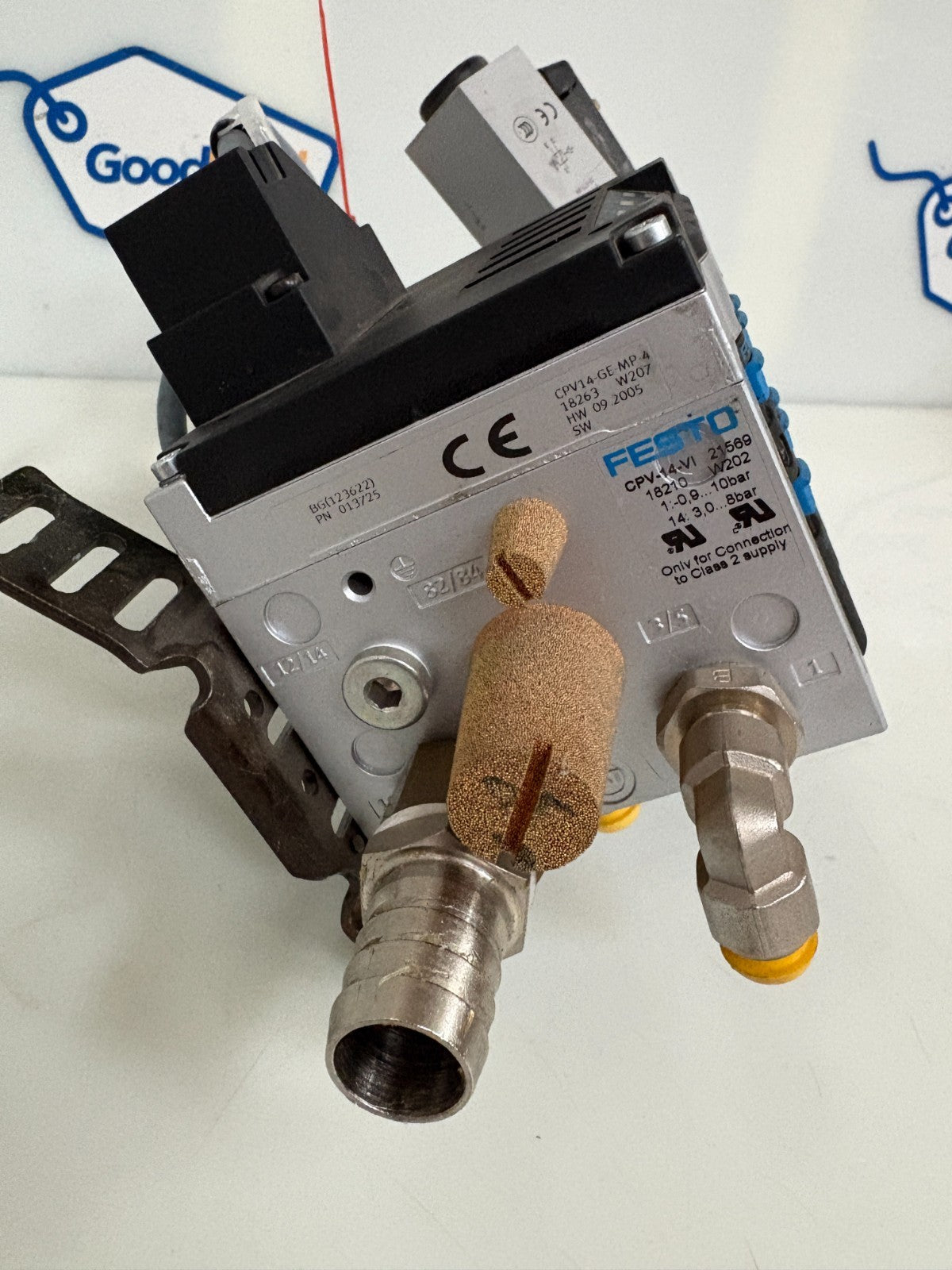 FESTO AIR MANIFOLD MODULE 10P-14-4C-MP-R-Z-ITJC+U