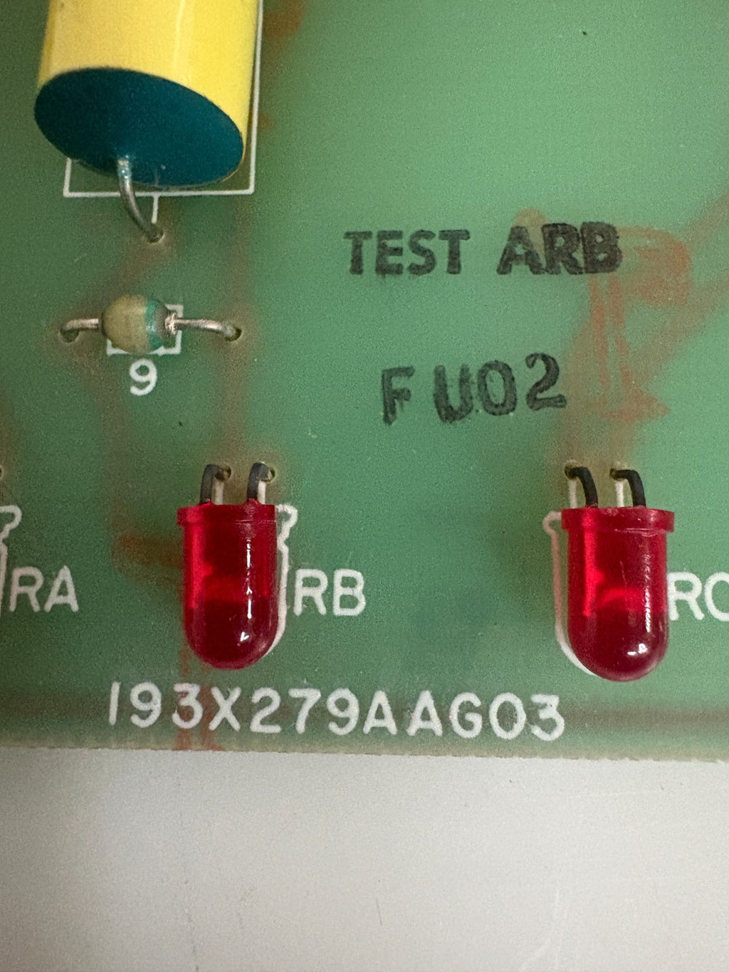 GENERAL ELECTRIC LOW LEVEL RELAY BOARD 193X279AA G03 12