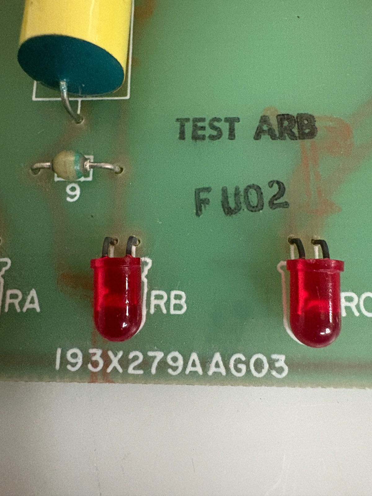 GENERAL ELECTRIC LOW LEVEL RELAY BOARD 193X279AA G03 12