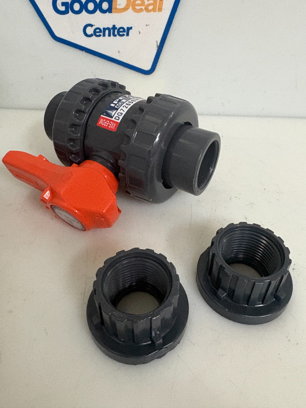 IPEX TRUE BALL UNION VALVE DG7265038 VXEBV104