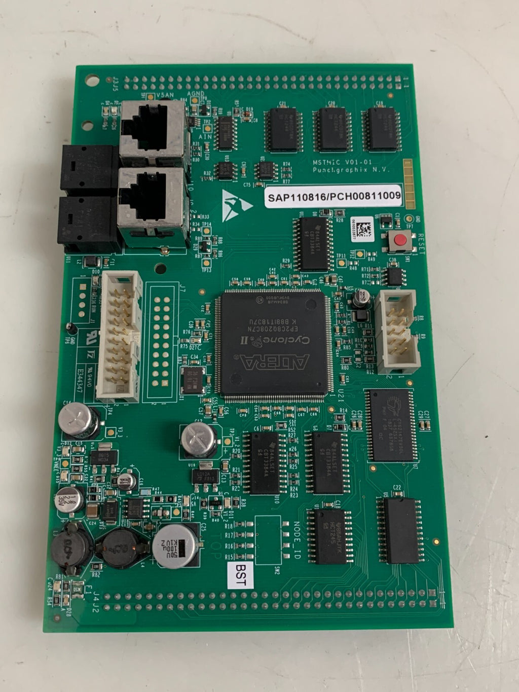 PUNCHGRAPHIX N.V MSTNIC V01-01 CIRCUIT BOARD