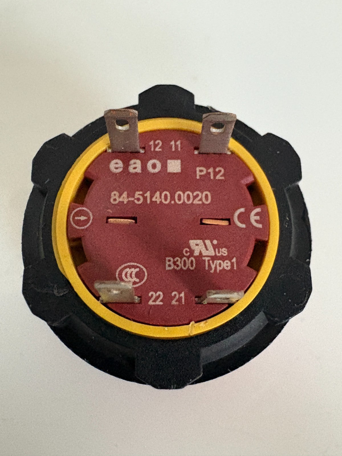 EAO EMERGENCY STOP SWITCH 84-5140.00202