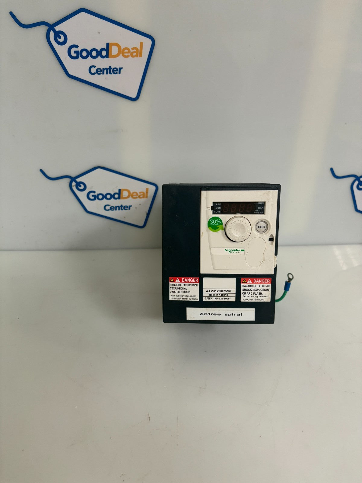 SCHNEIDER ALTIVAR ATV312H075S6 MOTOR DRIVE 1HP