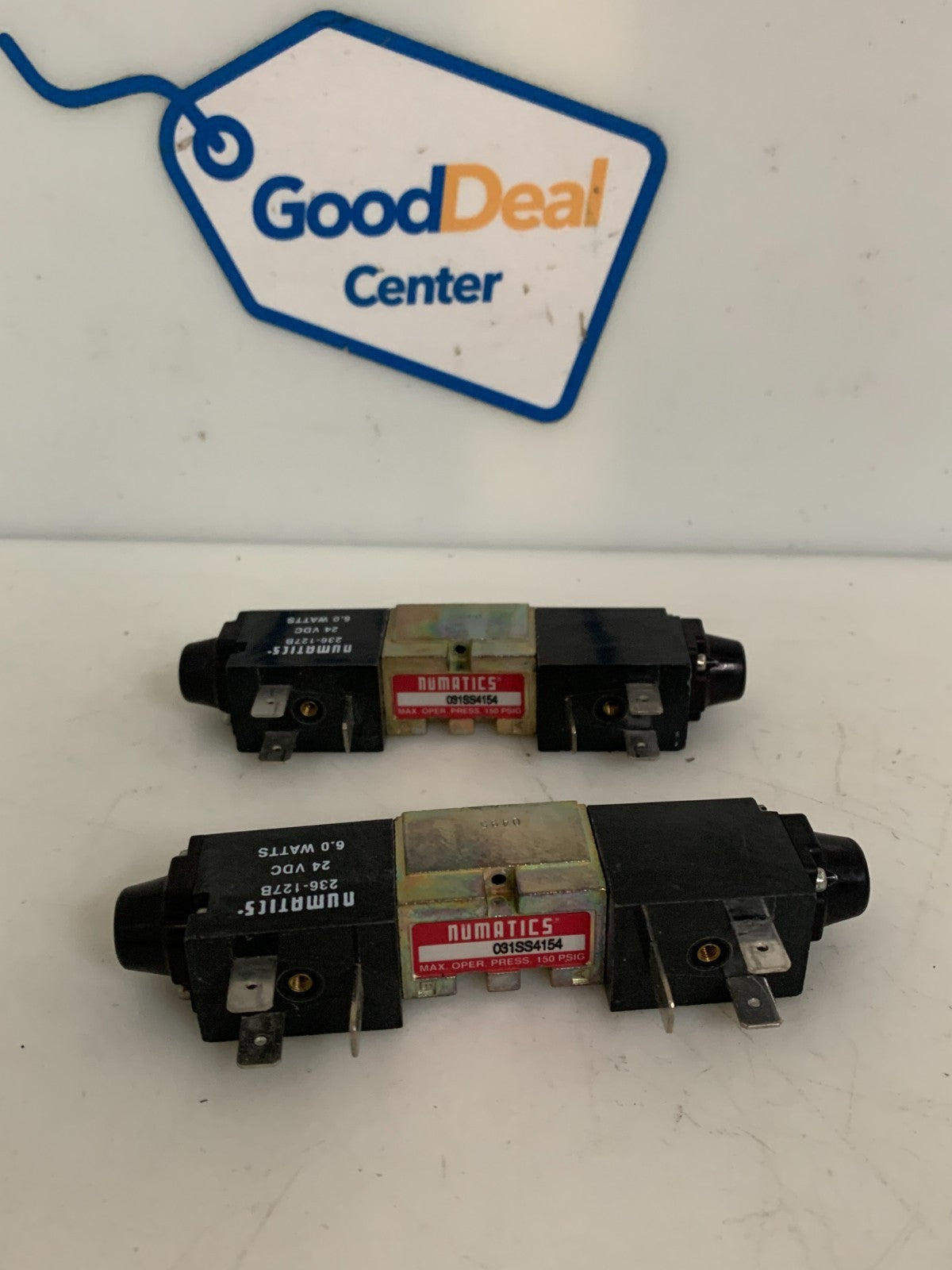 LOT OF 2 NUMATICS SOLENOID VALVE 031SS 4154