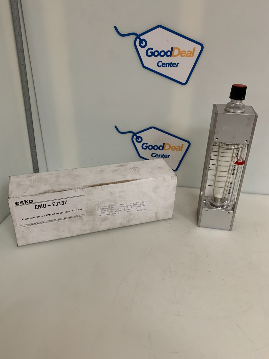 ESKO ALUMINIUM FLOWMETER 1/2" EMO-EJ1370