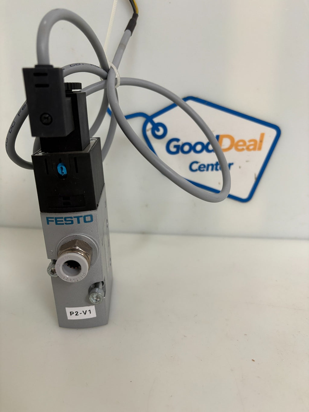 FESTO SOLENOID 8030811 VACF-B-C1-1 W/VALVE 575564 VUV5-L30-M32C-AD-G38-F80