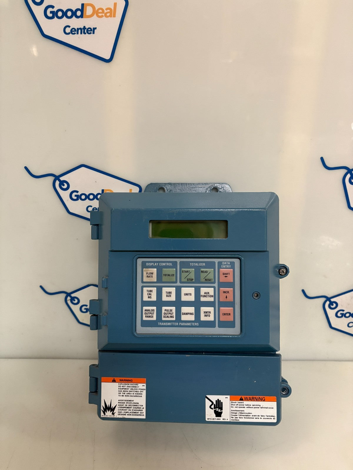 ROSEMOUNT SMART FAMILY MAGNETIC FLOW TRANSMITTER 8712C R12M40