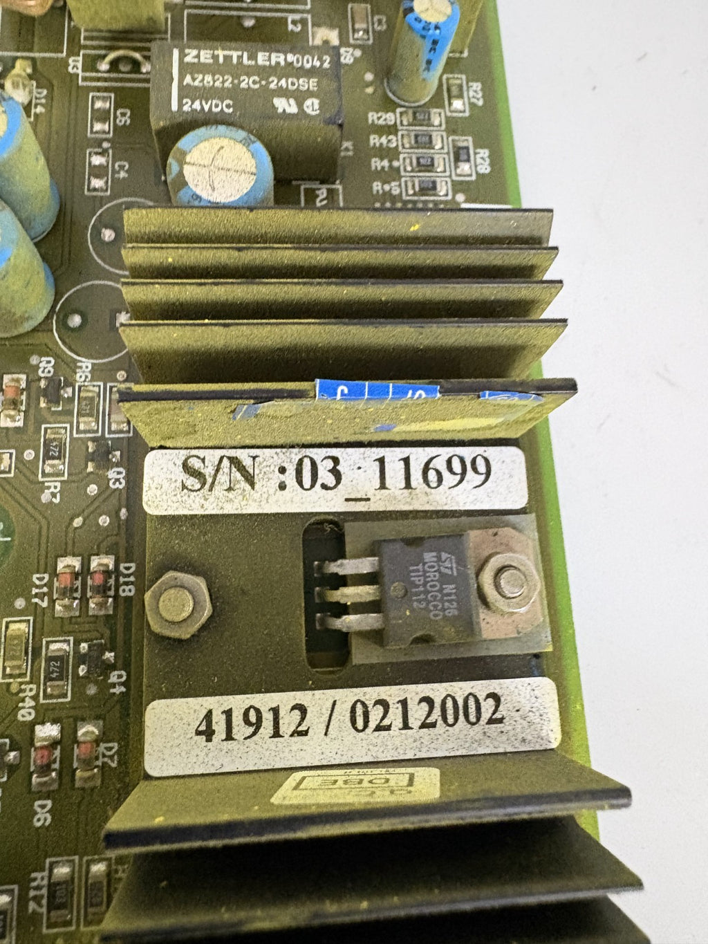 SEIKON PCB CIRCUIT BOARD #DOSCTL03.PCB