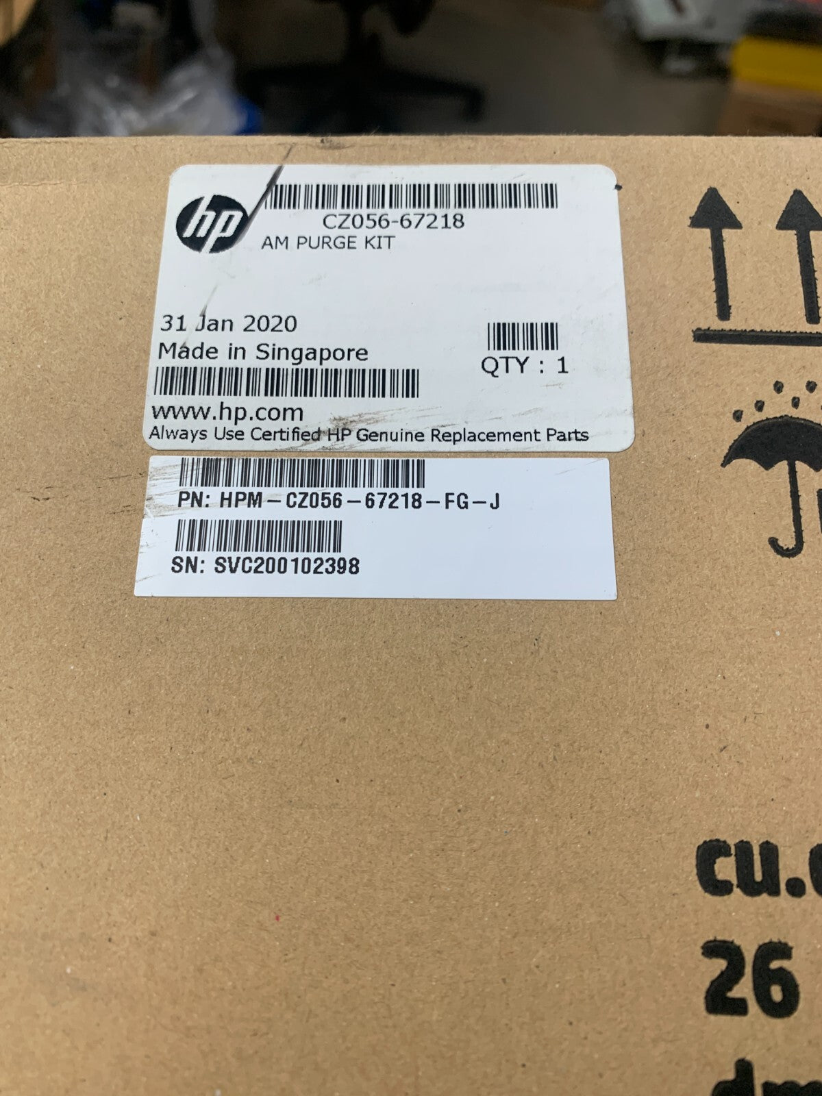 Lot of 7 HP CZ056-67218 AM PURGE KIT