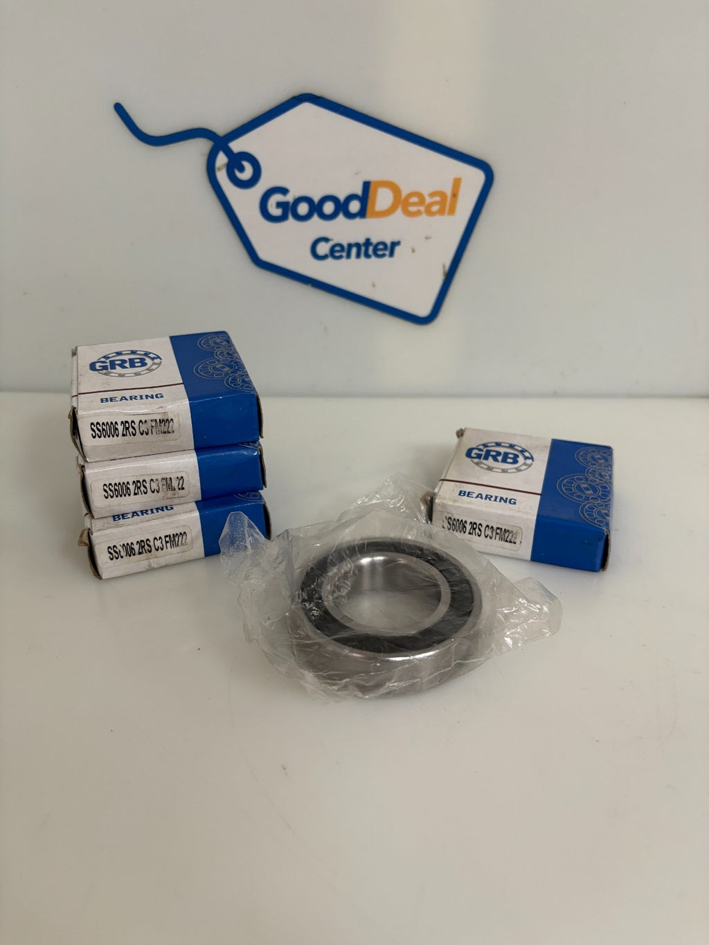 LOT OF 5 GRB BEARING SS6006 2RS C3 FM222