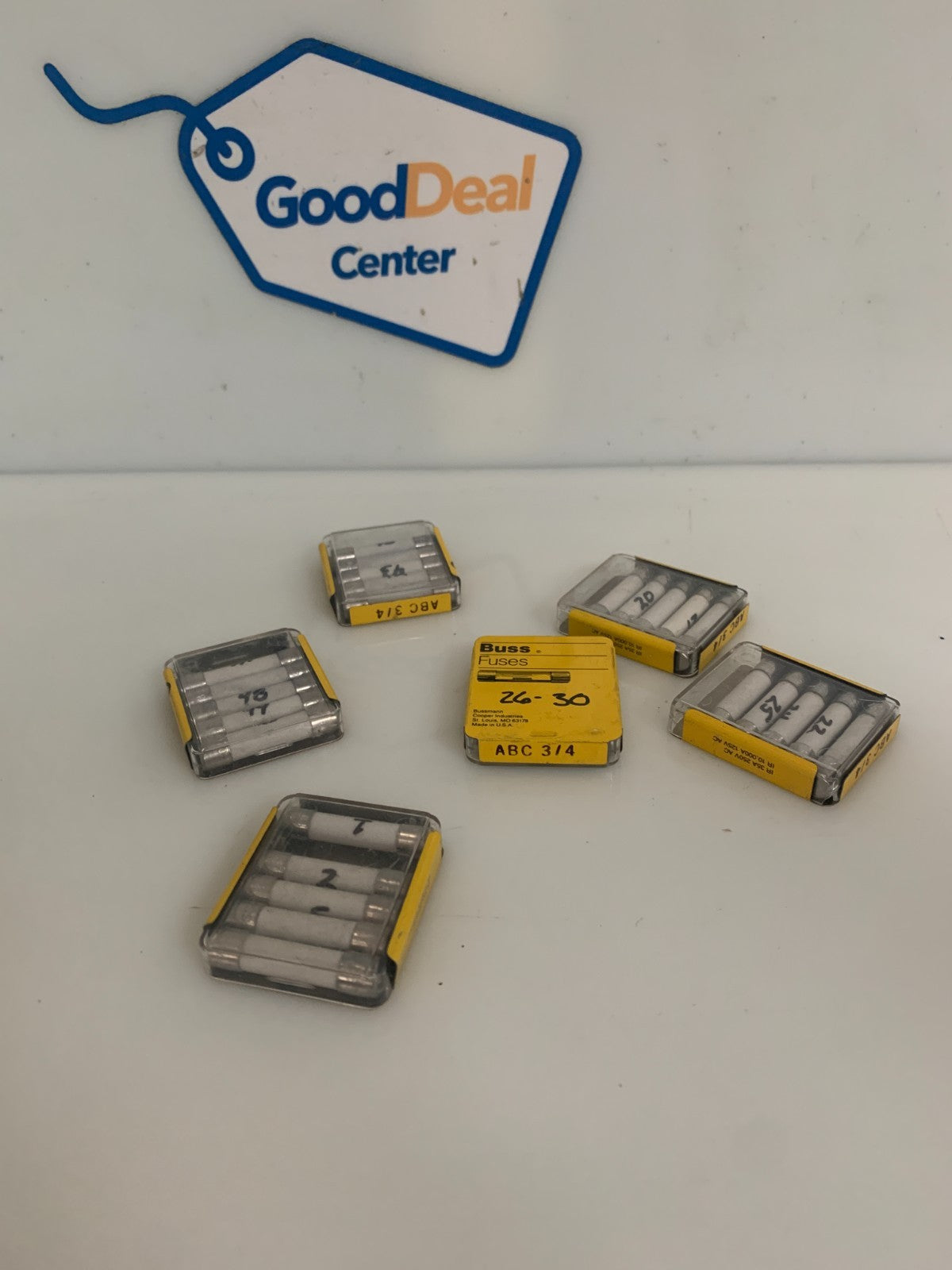 BUSS FUSES ABC 3/4 6 BOX OF 5