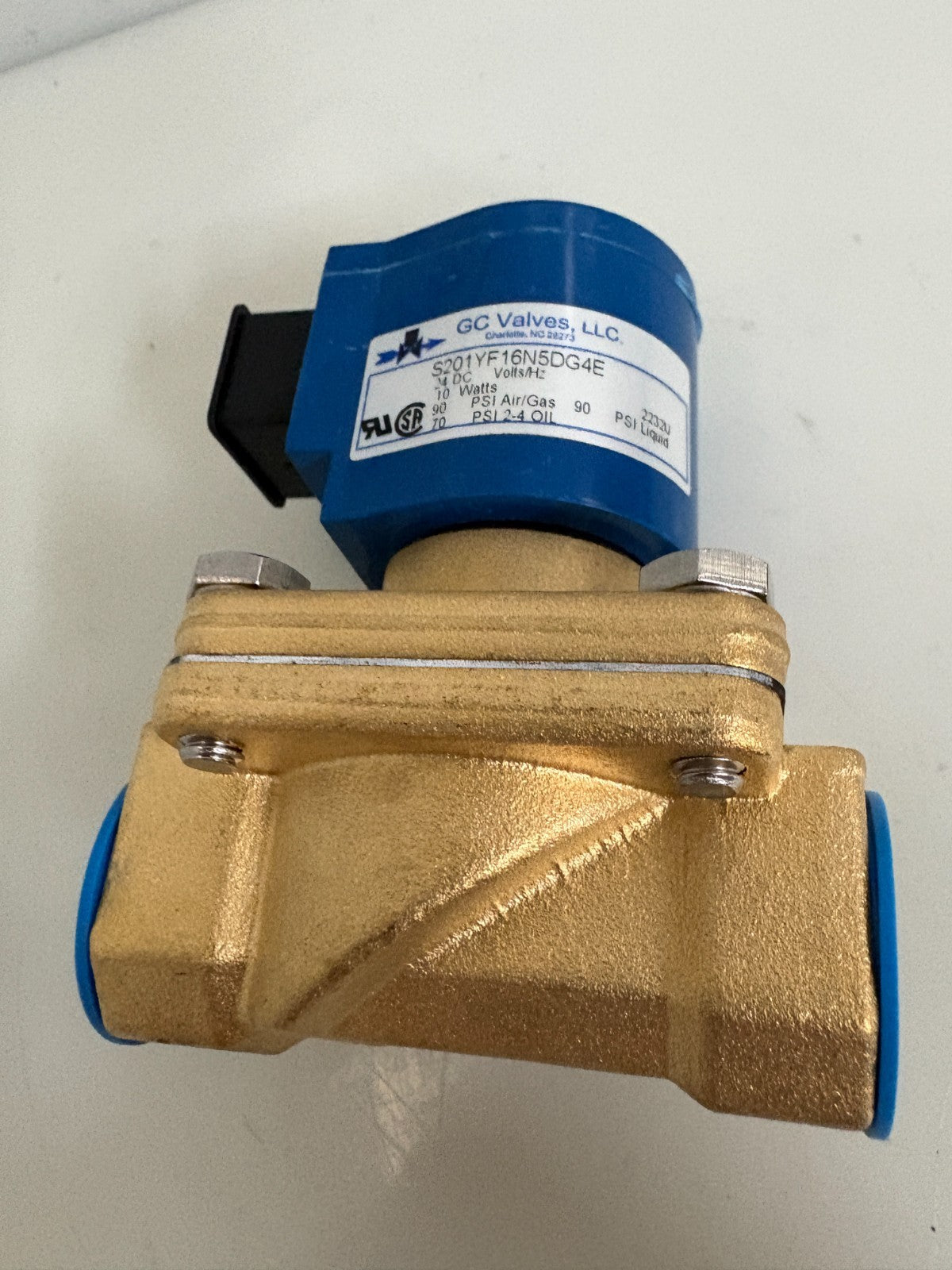GC VALVES SOLENOID VALVE S201YF16N5DG4E