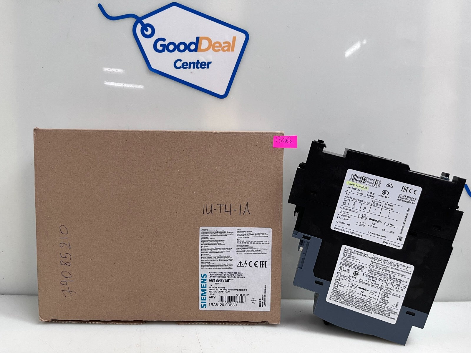 SIEMENS 3RA6120-0DB30 Compact Load Feeder