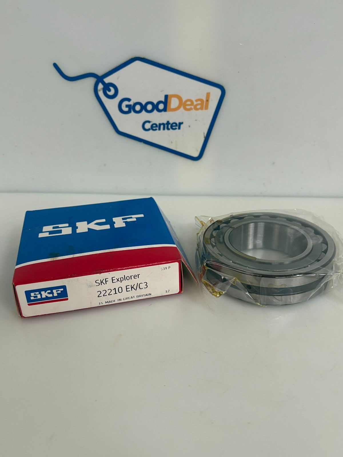 SKF EXPLORER SPHERICAL ROLLER BEARING 22210 EK/C3 0