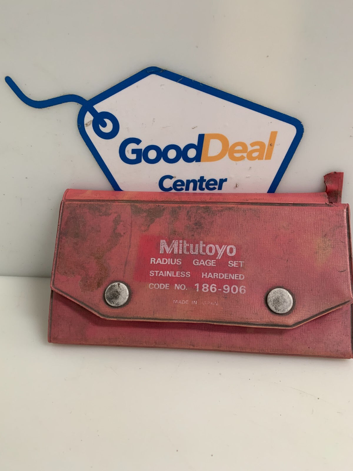 MITUTOYO RADIUS GAGE SET 186-906