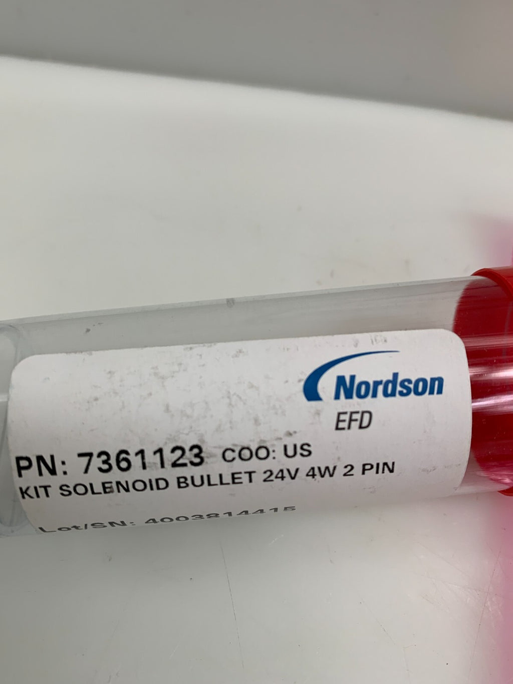 NORDSON  Solenoid Bullet  24V 4W 2 Pin   7361123