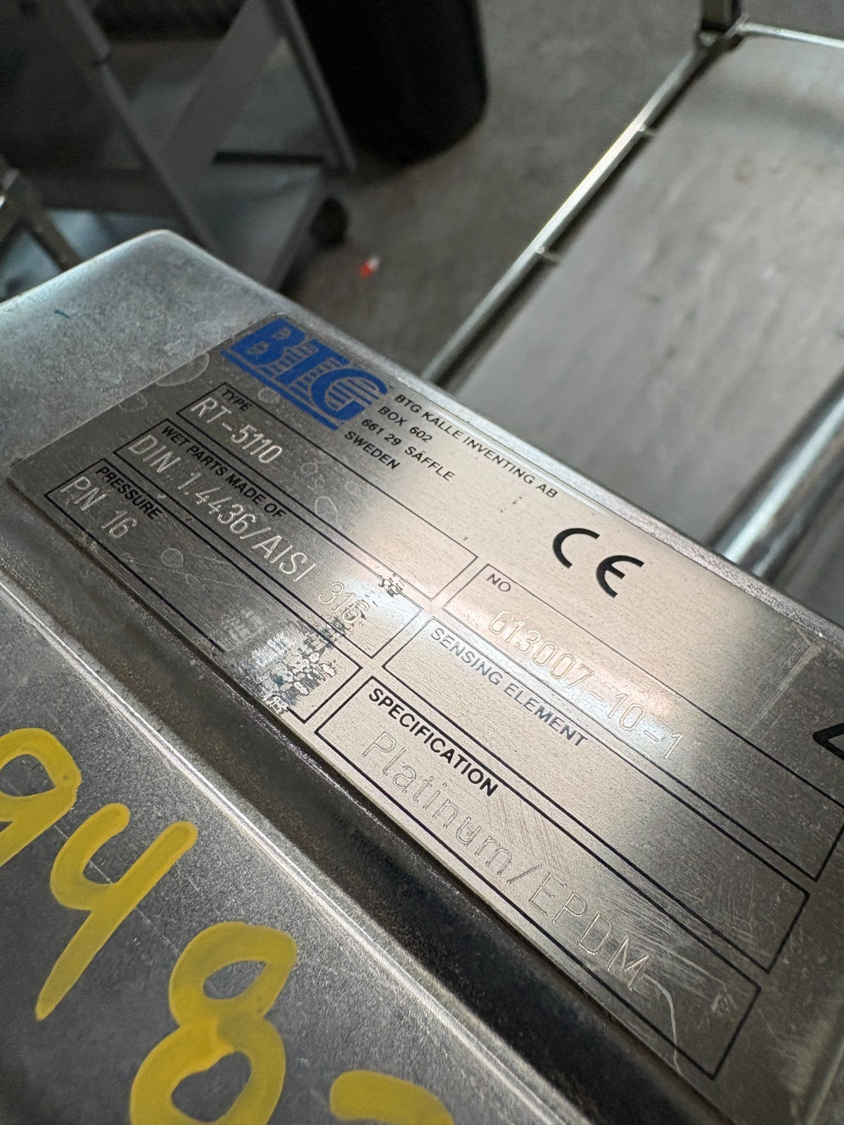 BTG RESIDUAL TRANSMITTER RT-5110 1