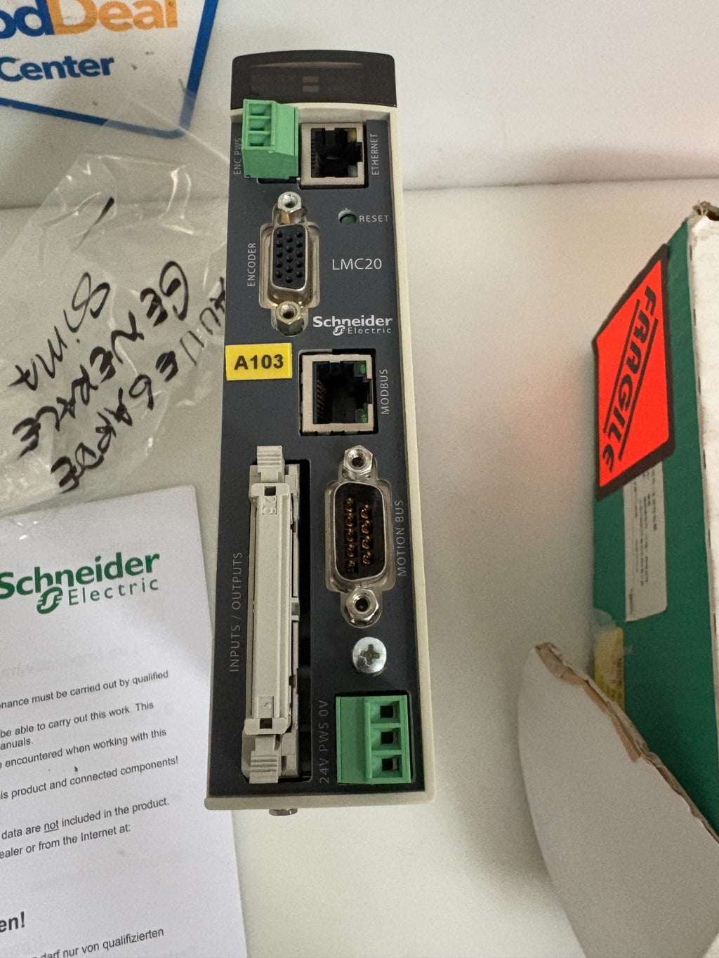 SCHNEIDER LEXIUM MOTION CONTROLLER LMC20