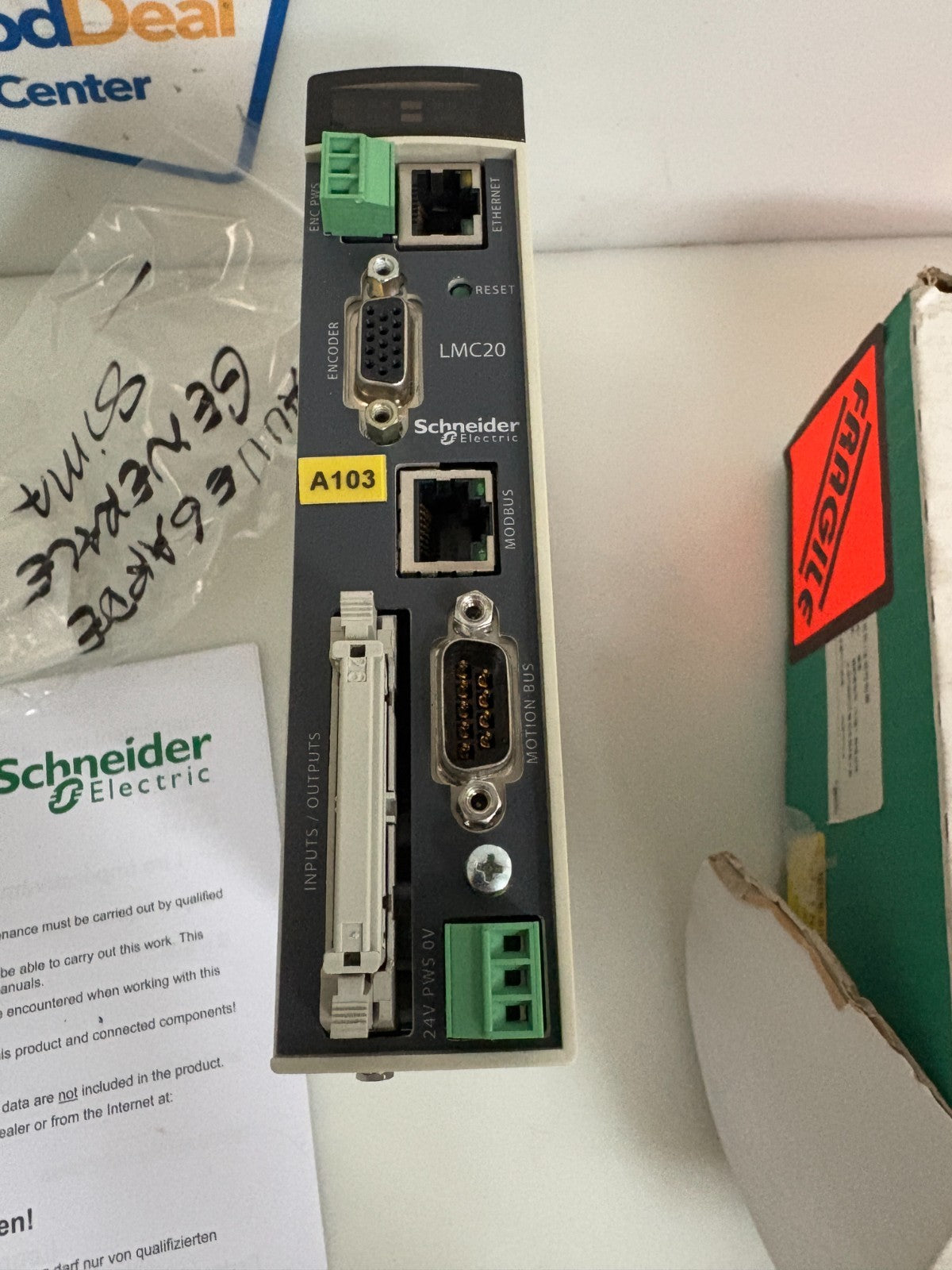 SCHNEIDER LEXIUM MOTION CONTROLLER LMC20