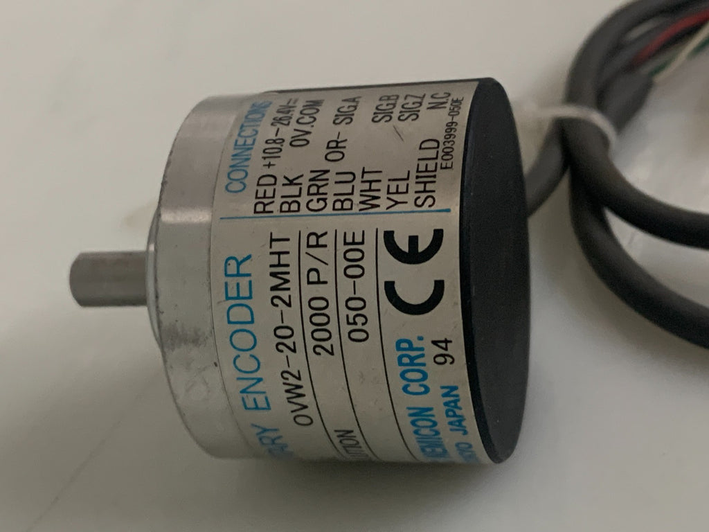 NIDEC NEMICON CORP ROTARY ENCODER MODEL OVW2-20-2MHT
