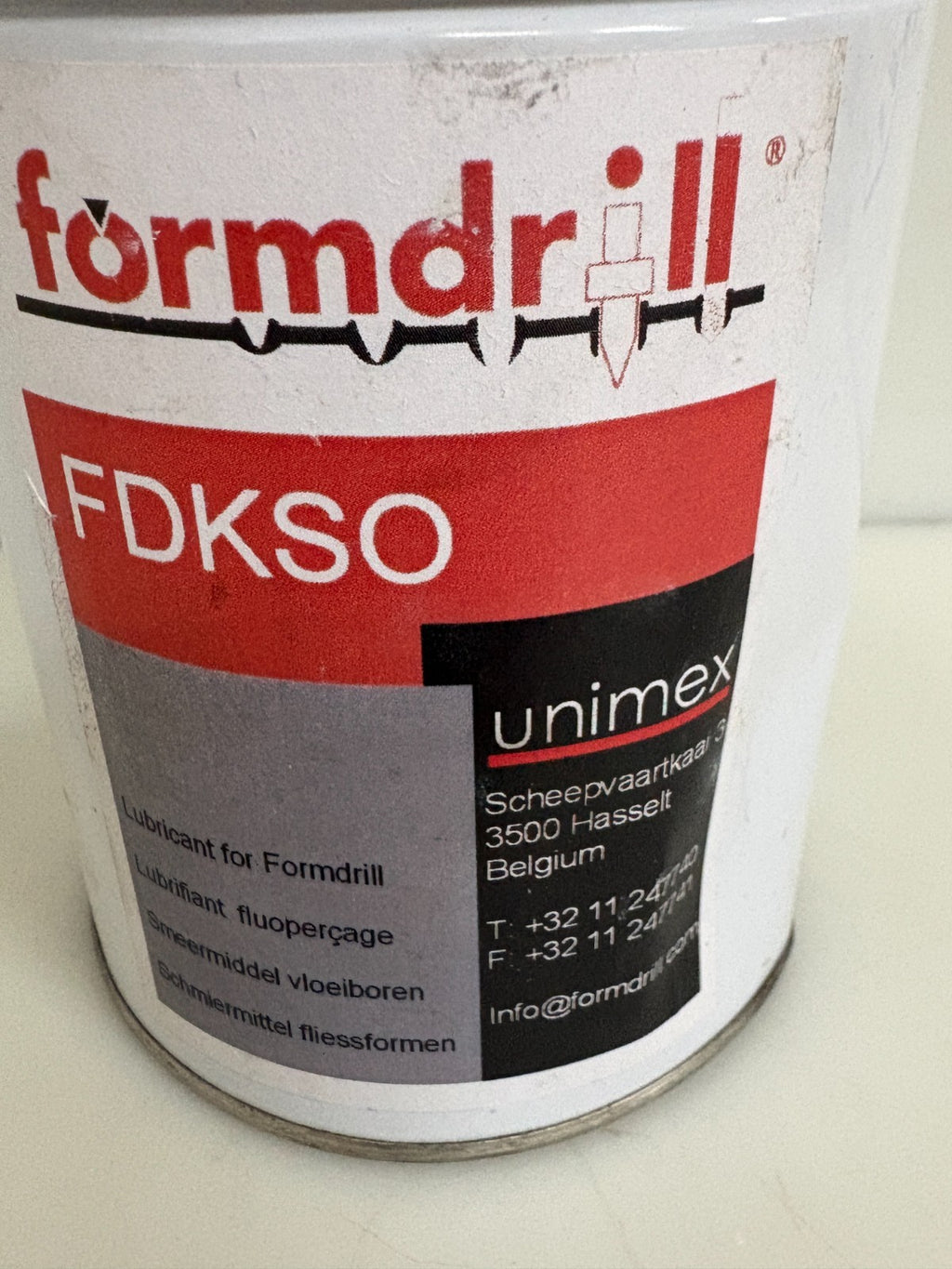 UNIMEX FORM DRILL FDKSO 1KG LUBRICANT 1