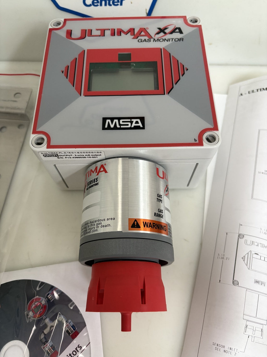MSA ULTIMA XA GAS MONITOR DETECTOR A-ULTIMAX - PL-A-16-0-11
