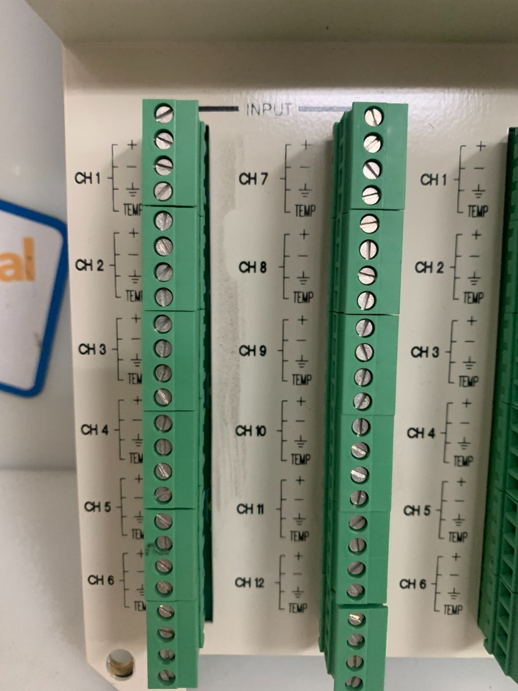 IRD 12 CHANNEL I/O VIBRATION AND TEMPERATURE CONTROL BOARD 69680-01 REV NR