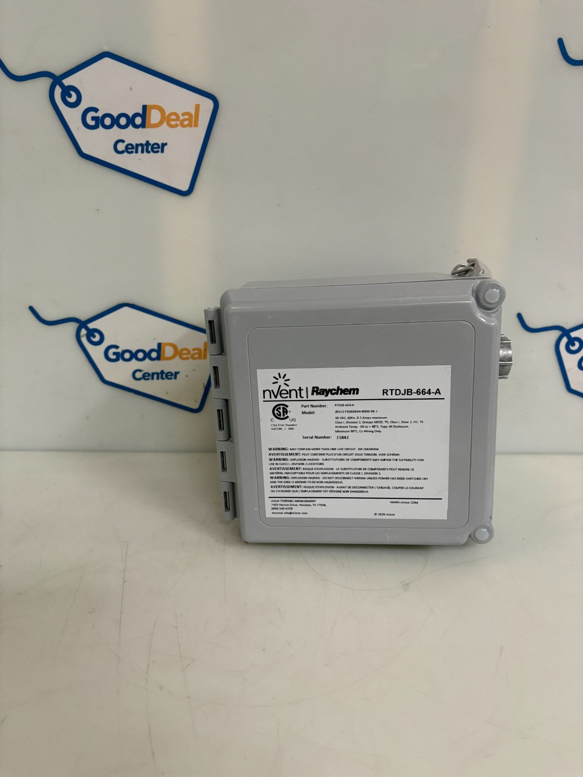 NVENT JUNCTION BOX RTDJB-664-A0