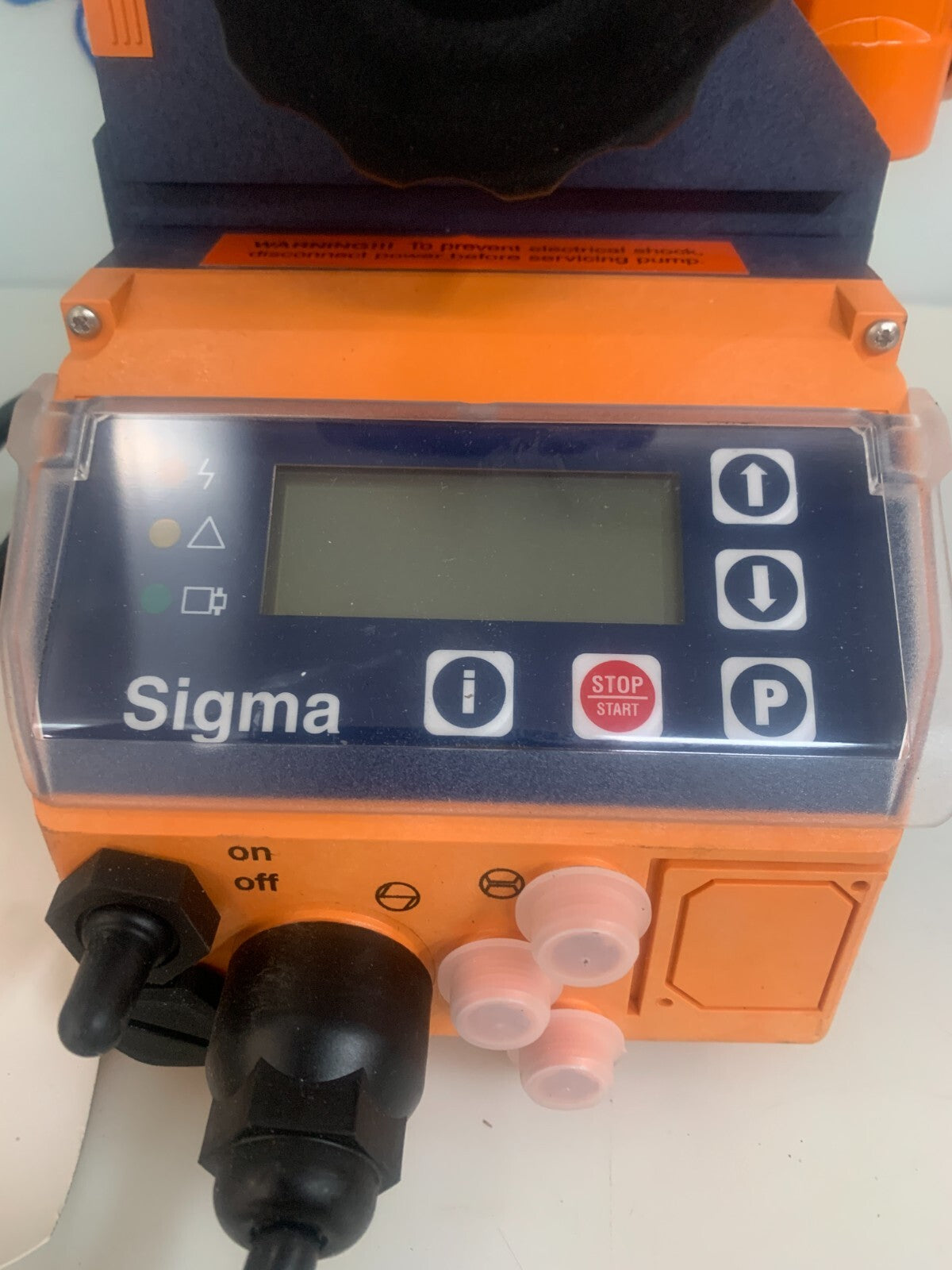 PROMINENT SIGMA METERING PUMP 27GPH W/S.STEEL BASE 81CAHO408488T8080UD011OC1