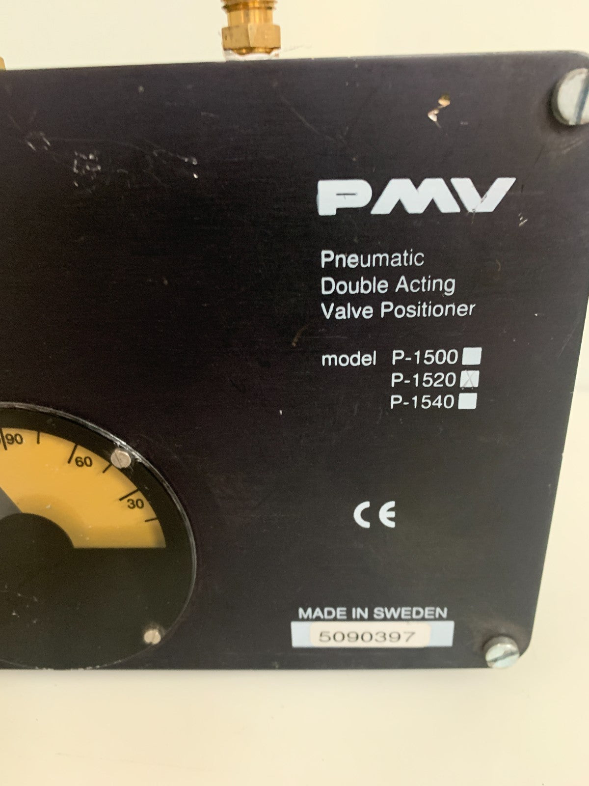 PMV DOUBLE ACTING VALVE POSITIONER P-1520