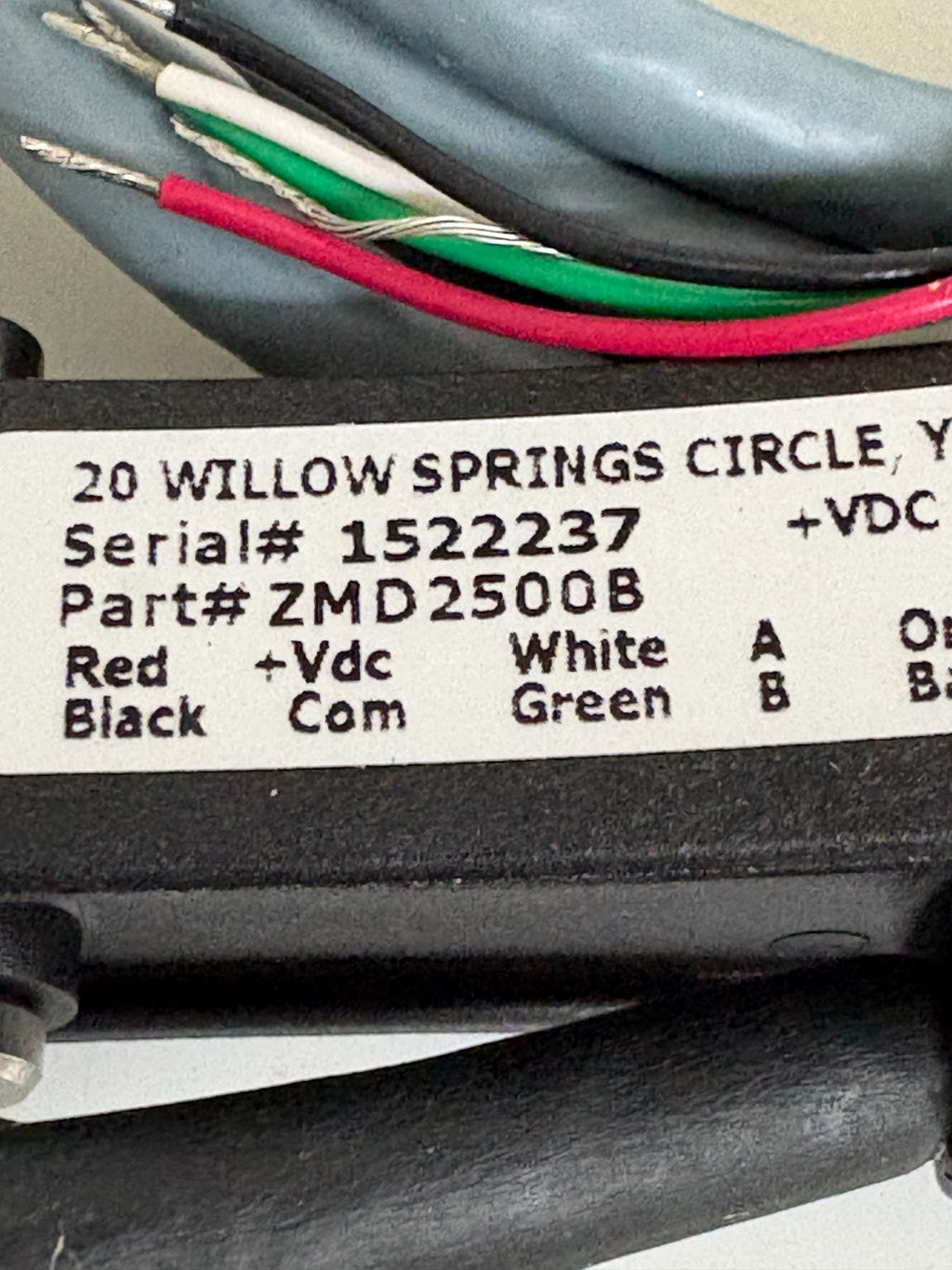 RED LION ROTARY ENCODER ZMD 2500B
