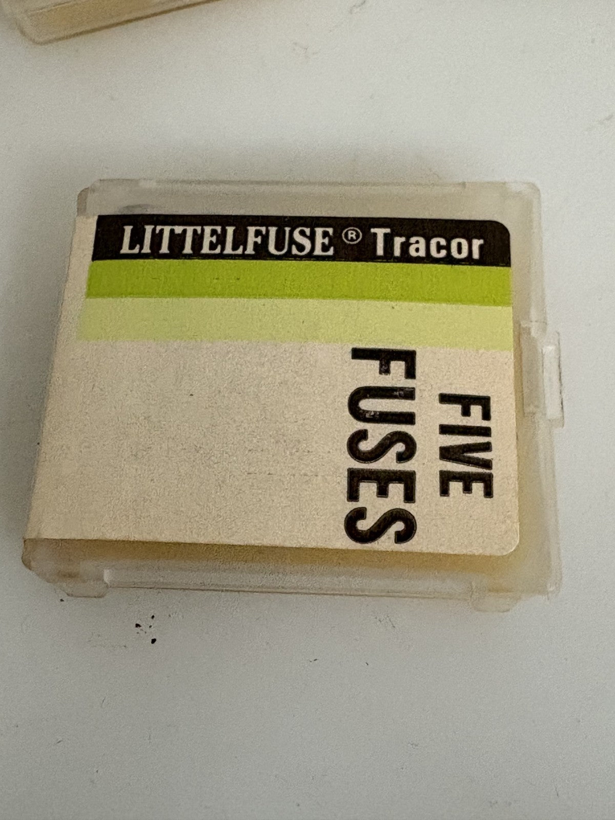 LITTLE FUSE BAG 1/200A 361 18 FUSES TOTAL1
