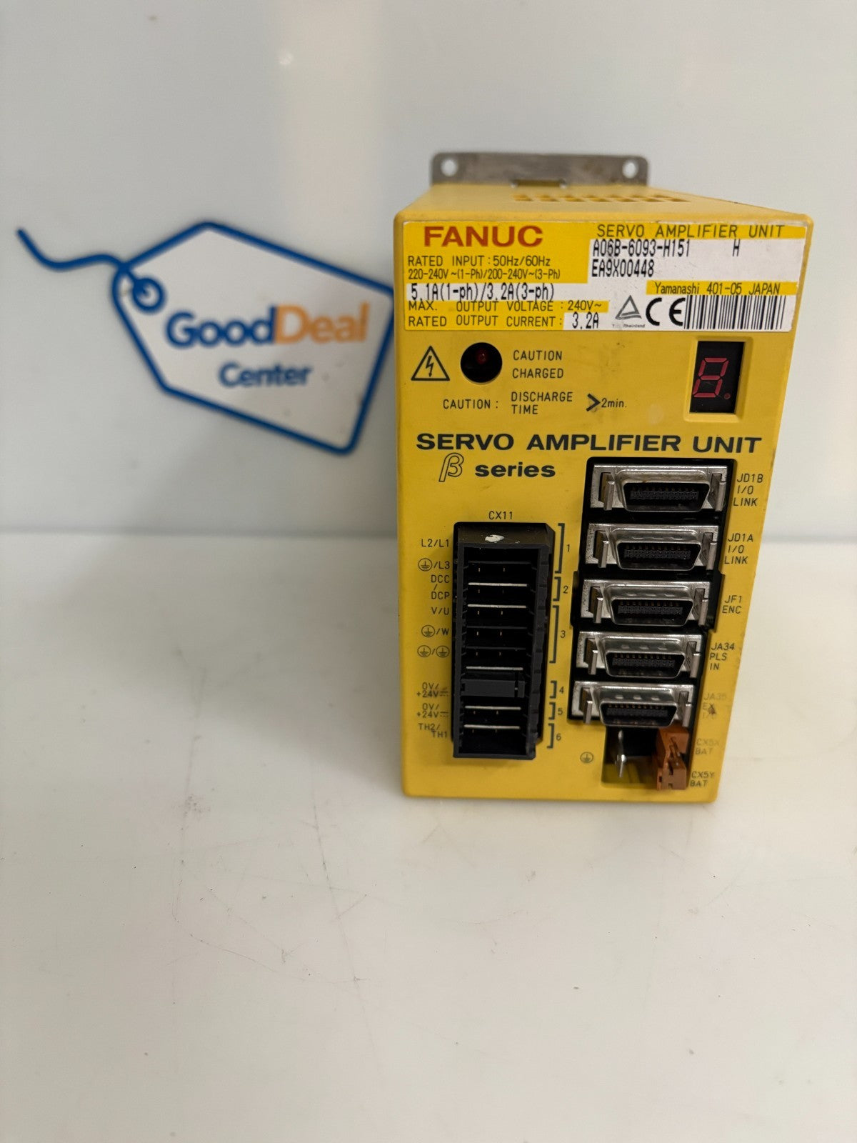 GE FANUC SERVO AMPLIFIER UNIT A06B-6093-H151 H0