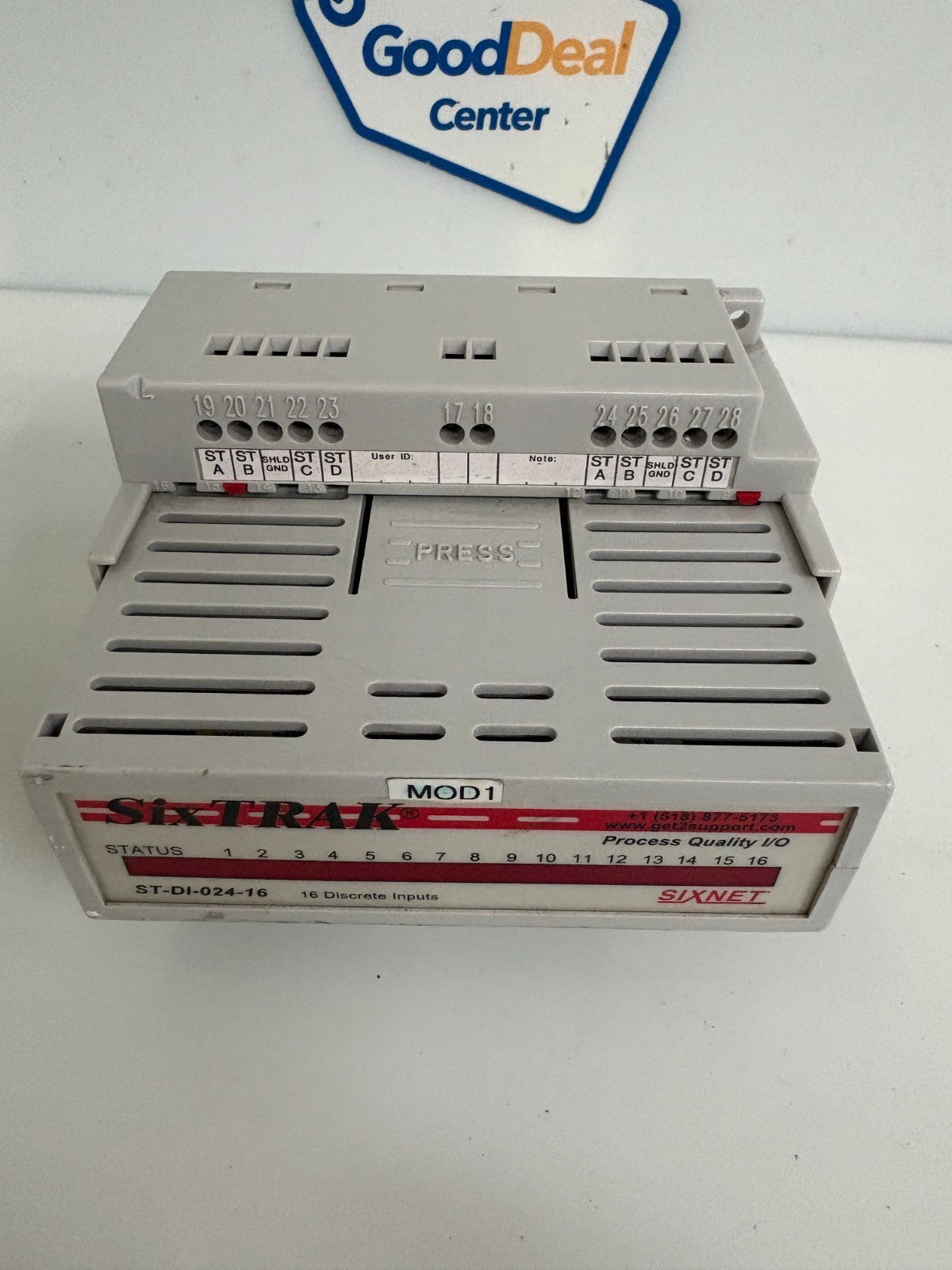 SIX TRAK SIXNET 16 DISCRETE INPUTS ST-DI-024-16