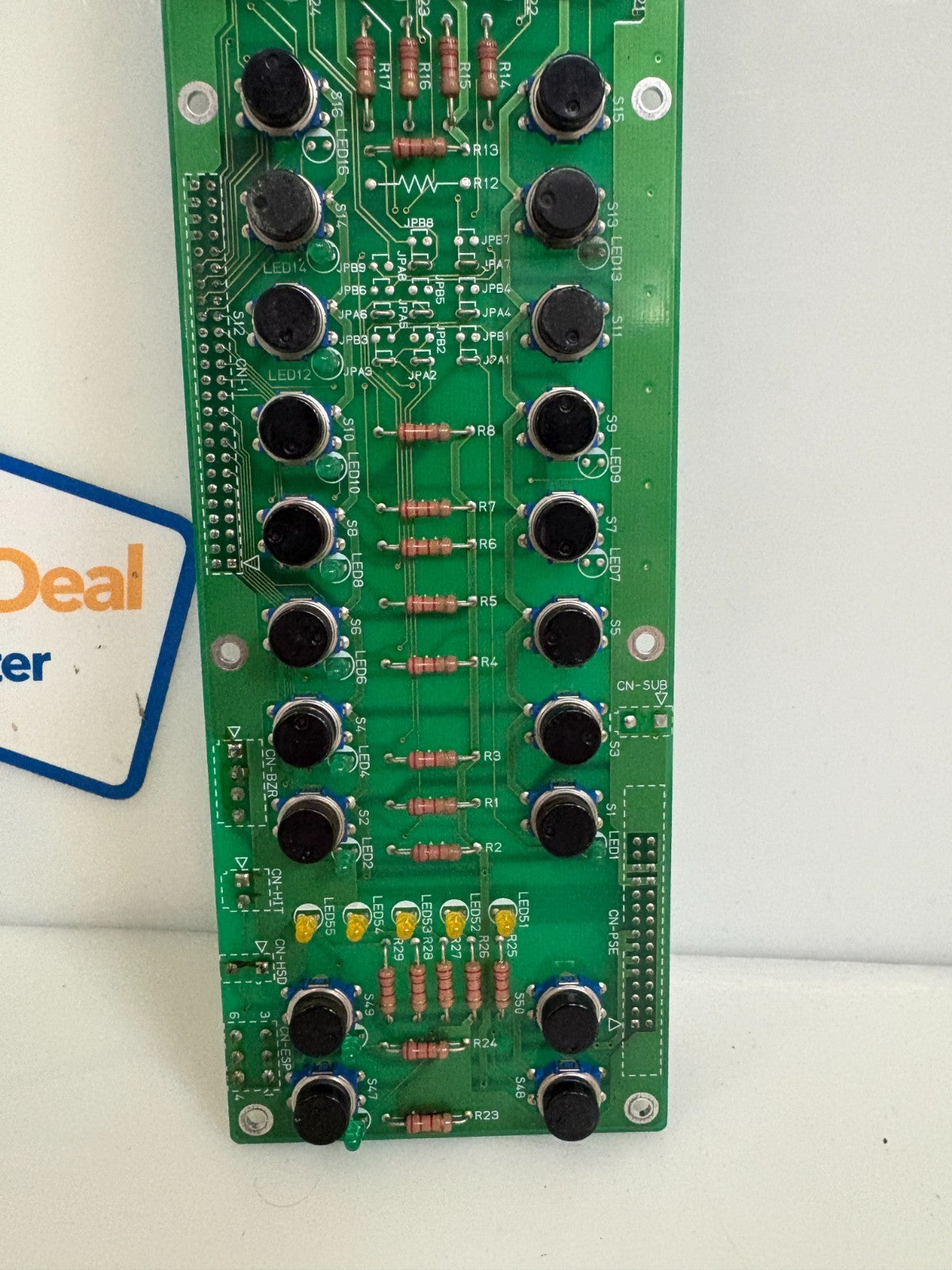 SODICK KEYBOARD AQ 325L PUSH BUTTON MODULE FP5-SDK12.13 N392-80051