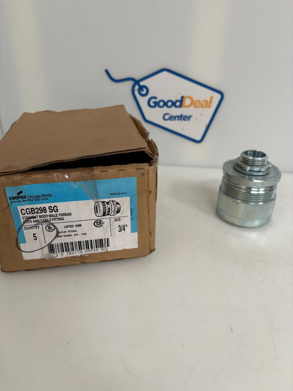 LOT OF 5 COOPER CROUSE HINDS CGB298 SG