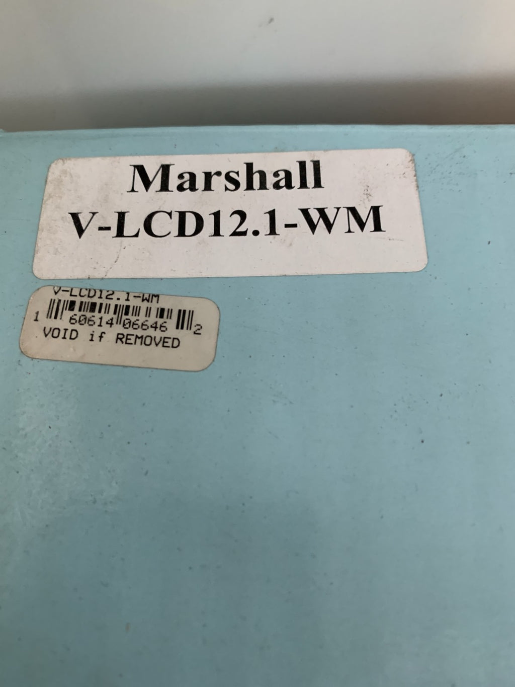 MARSHALL ELECTRONICS TFT LCD DISPLAY V-LCD12.1-WN