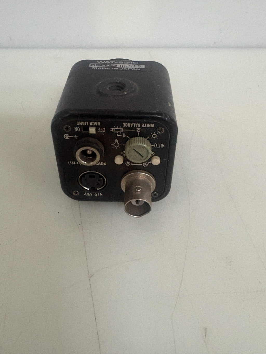 WATEC COLOR CCD INDUSTRIAL CAMERA WAT-221S3